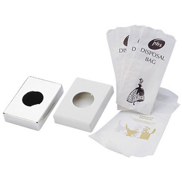 Ladies-Sanitary-Disposable-Bags--White-Sulphite-Bags-